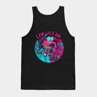 Cmon Let's Ride Graphic Tank Top